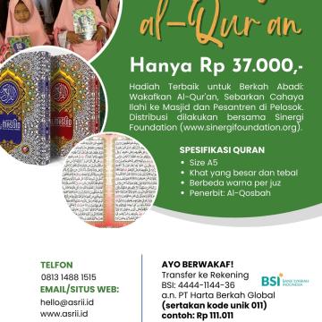Al-Qur'an Al-Masjid Mushaf Bombay (Wakaf Al-Qur’an)