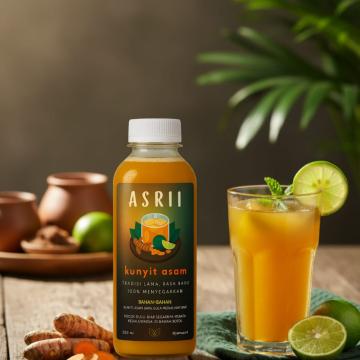 Jamu Kunyit Asam Siap Minum 250 ML