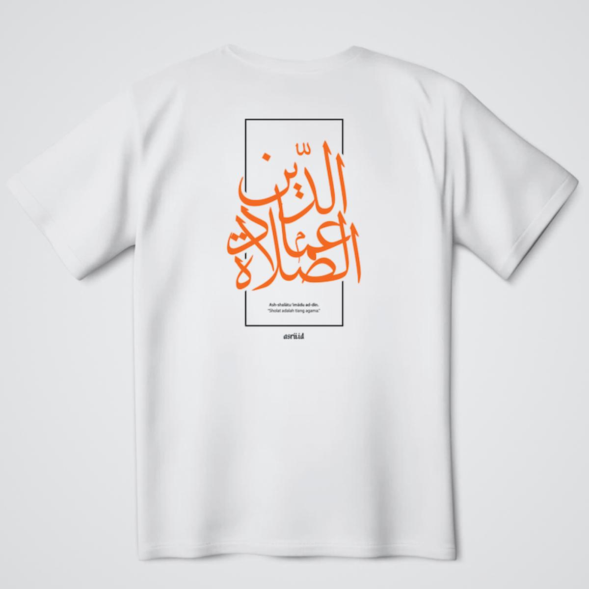 Kaos TIANG AGAMA (Putih)