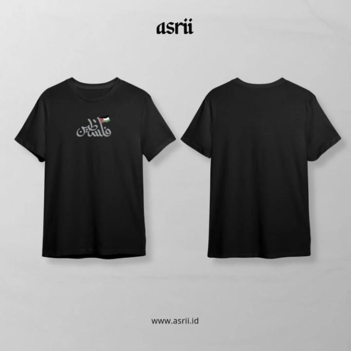 Kaos Palestina teks Arab