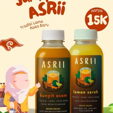 Jamu Lemon Sereh Siap Minum 250 ML