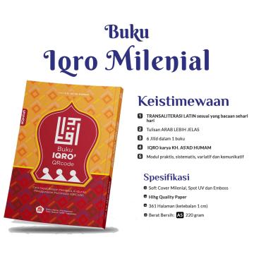 Iqro Milenial (Size A5)